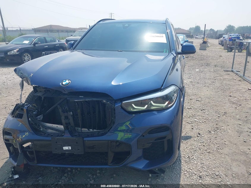 2022 BMW X5 xDrive40I VIN: 5UXCR6C08N9K80351 Lot: 45650660