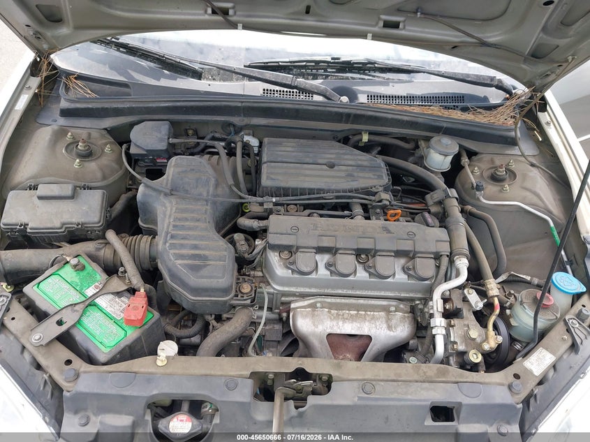 2004 HONDA CIVIC SEDAN 1.7L I-4 115HP