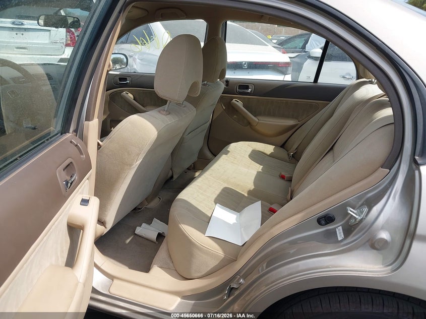 2004 HONDA CIVIC SEDAN 1.7L I-4 115HP
