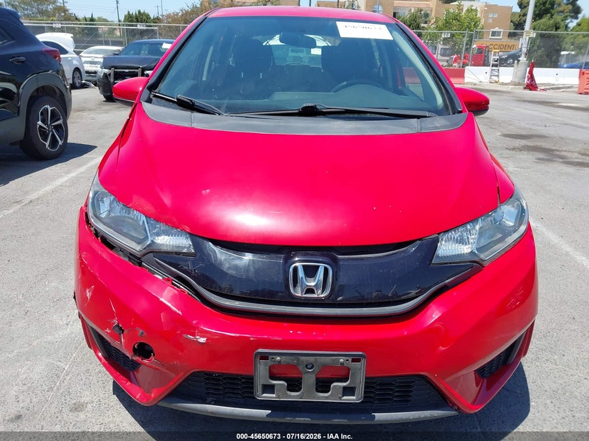 2016 Honda Fit Lx VIN: JHMGK5H52GX027027 Lot: 45650673