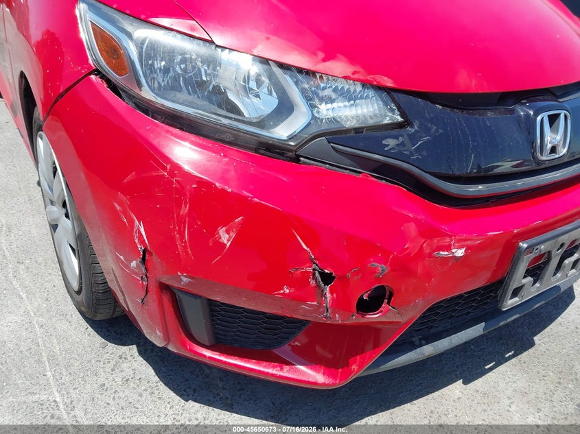 2016 Honda Fit Lx VIN: JHMGK5H52GX027027 Lot: 45650673
