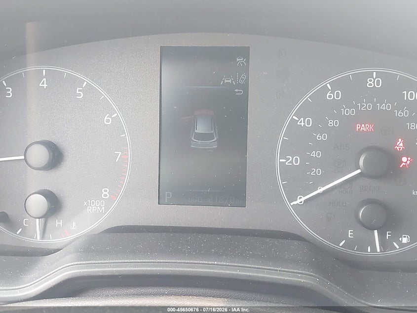 2025 Toyota Corolla Cross Le VIN: 7MUBAABG6SV127489 Lot: 45650676