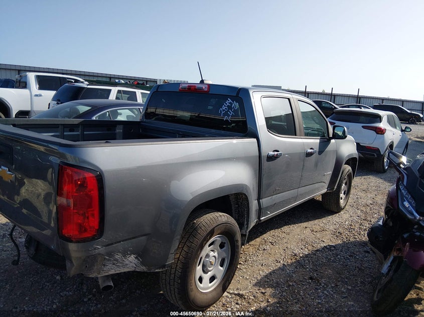 2020 Chevrolet Colorado 2Wd Short Box Wt VIN: 1GCGSBEN9L1202844 Lot: 45650690