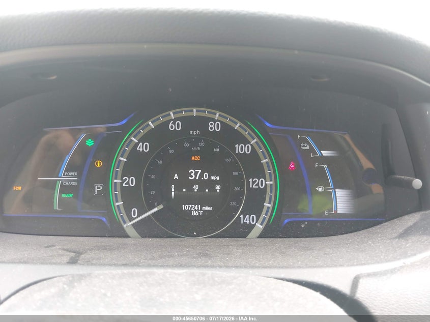 HONDA ACCORD HYBRID 2014 VIN 1HGCR6F72EA002894