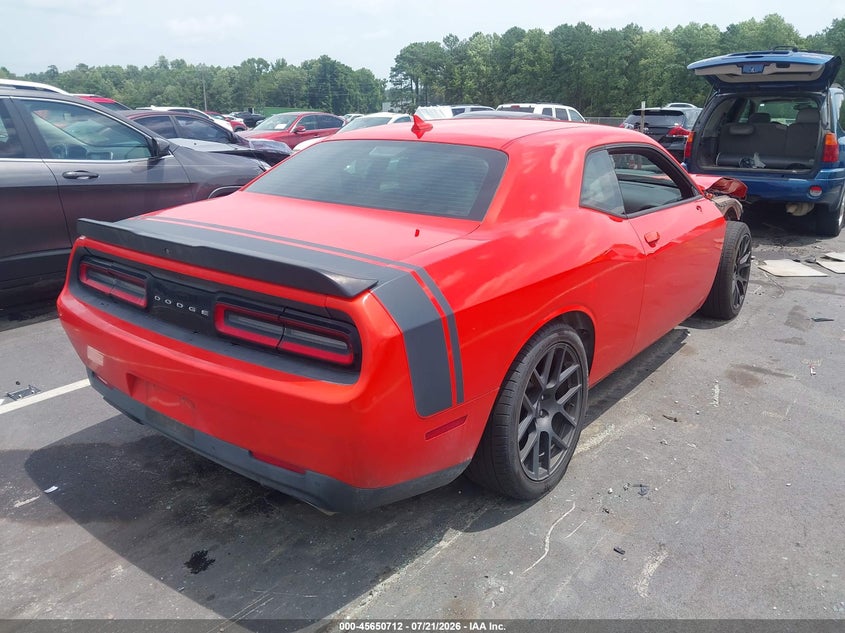 Vin: 2c3cdzfj8hh514647, lot: 46149267, dodge challenger 392 hemi scat pack shaker 20174