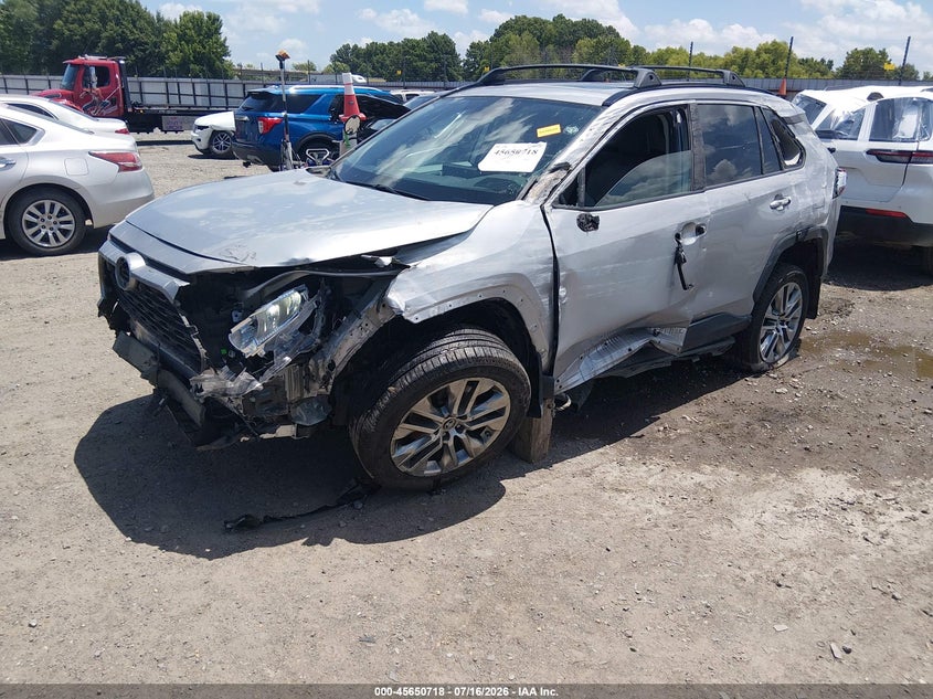 2019 Toyota RAV 4, Лівий бік, IAAI, VIN 2T3C1RFV7KW035540 — фото 2