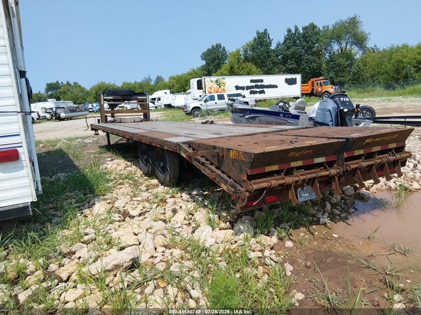 2022 BIG TEX TRAILER CO INC FLATBED GOOSENECK auction photo 3