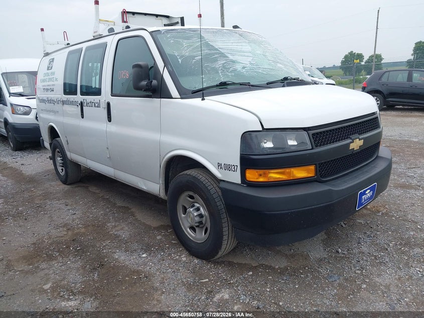 Vin: 1gczggf76n1195846, lot: 46149313, chevrolet express cargo rwd 3500 regular wheelbase wt 2022 img_1