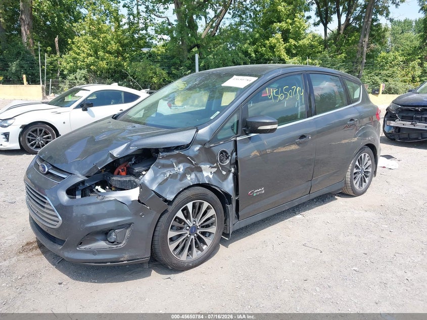2017 Ford C-Max Energi Titanium VIN: 1FADP5FU1HL104727 Lot: 45650784