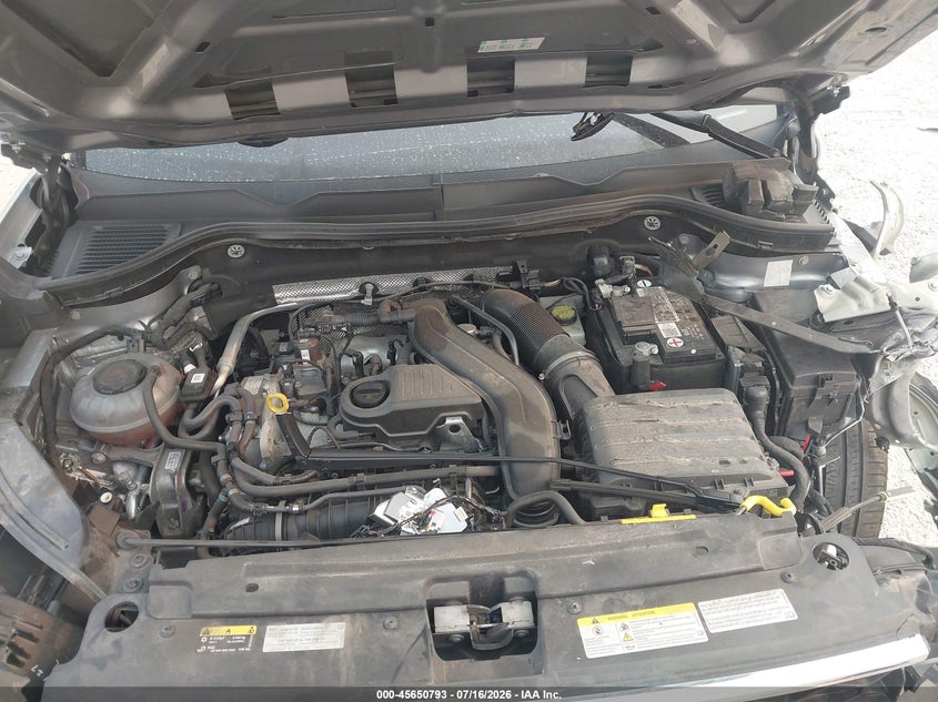 2022 Volkswagen Taos 1.5T Se VIN: 3VVWX7B21NM072831 Lot: 45650793