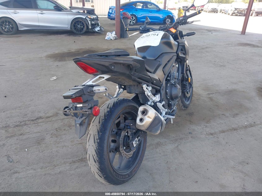 2024 HONDA CB500 auction photo 4