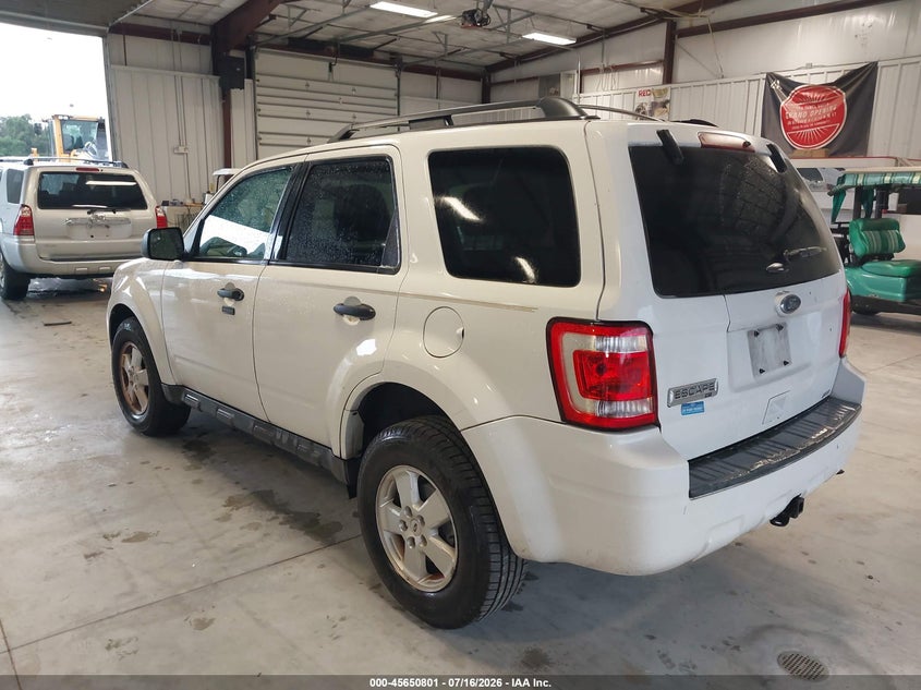 Vin: 1fmcu9d72bkc25102, lot: 46149356, ford escape xlt 20113