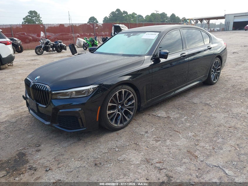 Vin: wba7t2c02lcd30092, lot: 46149365, bmw 740i 20202