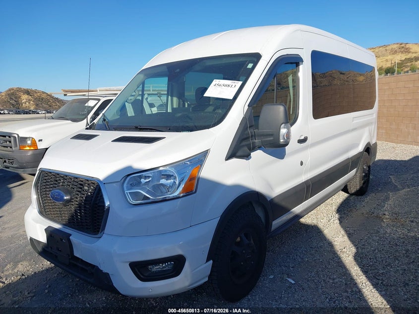 Vin: 1fbax9cg6nka49474, lot: 46149368, ford transit-350 passenger van xl/xlt 20222