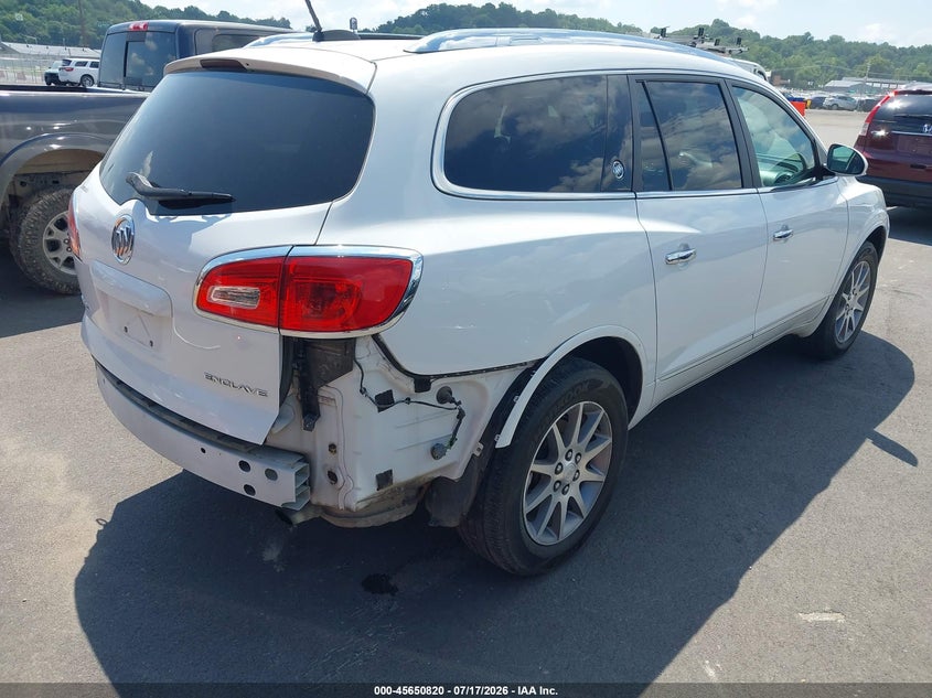 Vin: 5gakrbkd0hj151096, lot: 46149375, buick enclave leather 20174