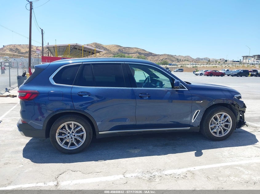 2022 BMW X5 Phev xDrive45E VIN: 5UXTA6C05N9J55072 Lot: 45650832