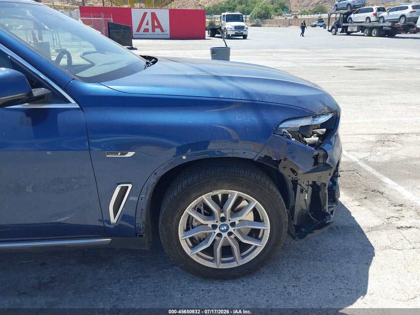 2022 BMW X5 Phev xDrive45E VIN: 5UXTA6C05N9J55072 Lot: 45650832