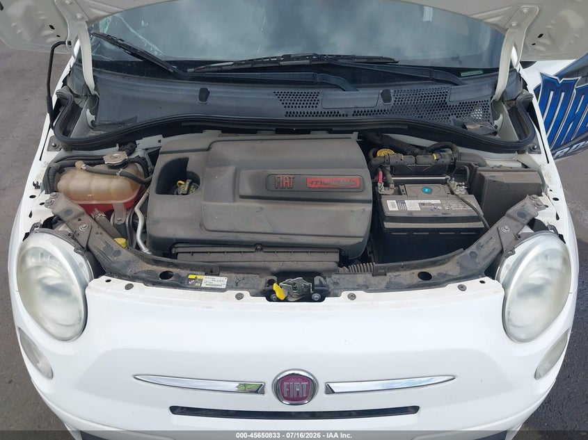 2013 Fiat 500 Pop VIN: 3C3CFFAR7DT523086 Lot: 45650833