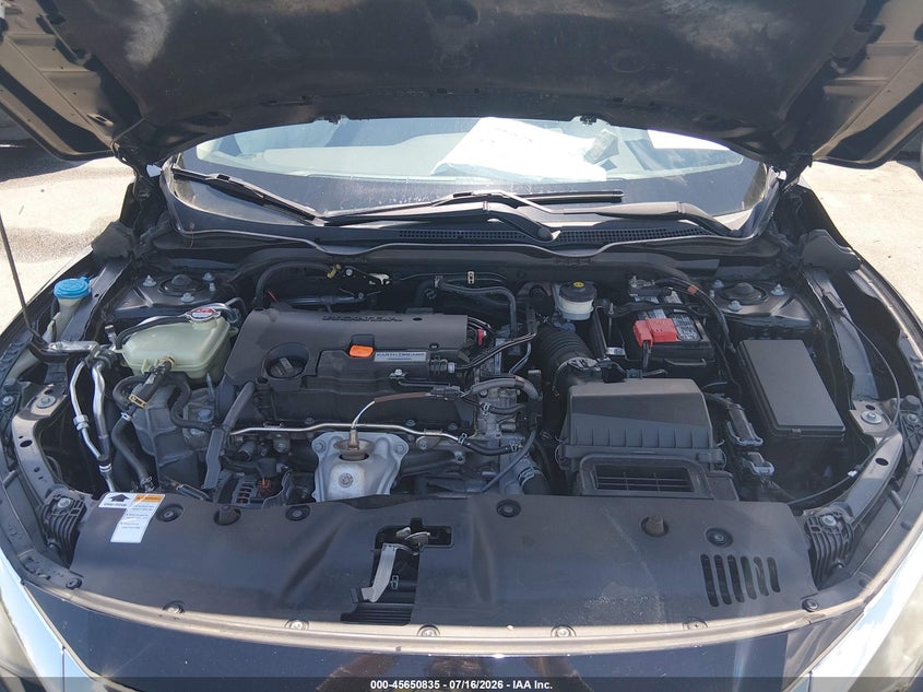 2016 HONDA CIVIC SEDAN 2.0L I-4 DOHC, VVT, 158HP
