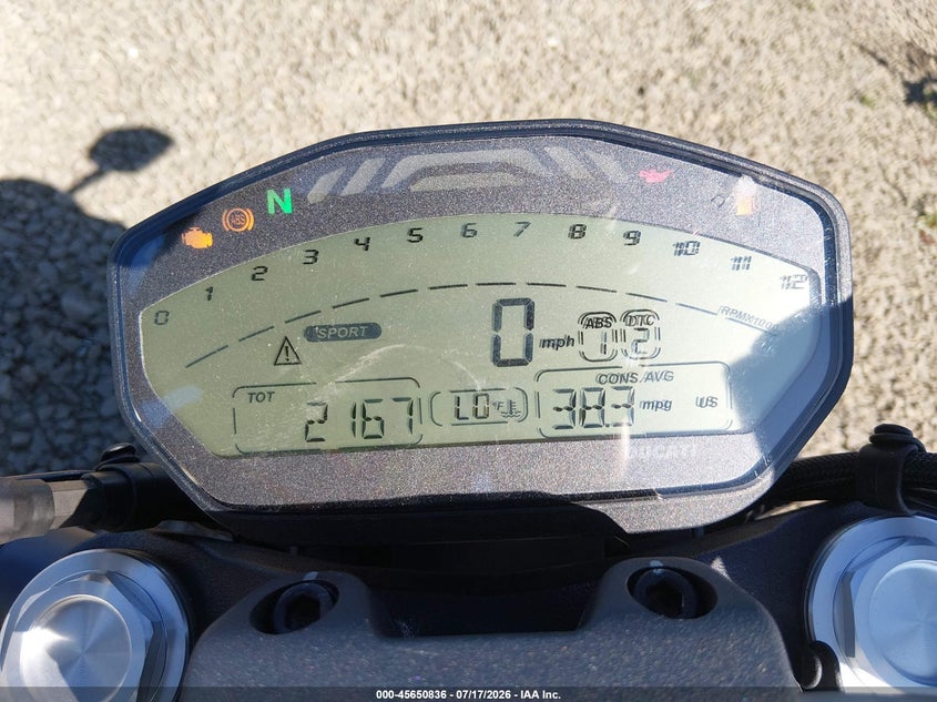 2015 DUCATI MONSTER auction photo 7