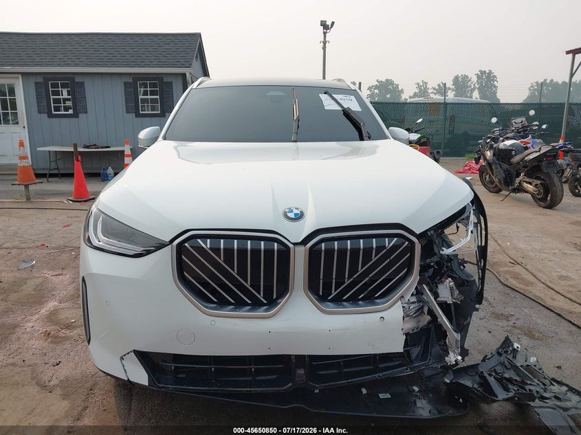 2026 BMW X3 30 xDrive VIN: 5UX53GP03T9331410 Lot: 45650850