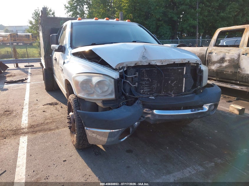 2007 Dodge Ram 3500 Hd Chassis St/Slt/Laramie VIN: 3D6WH48A37G726197 Lot: 45650853