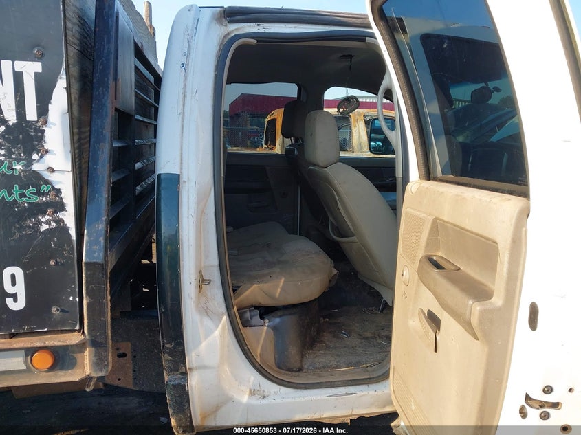 2007 Dodge Ram 3500 Hd Chassis St/Slt/Laramie VIN: 3D6WH48A37G726197 Lot: 45650853