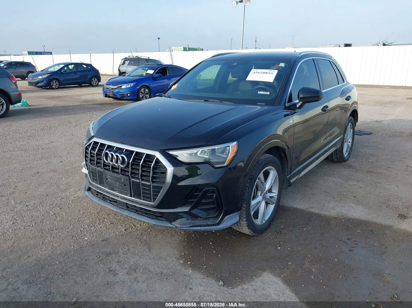 Vin: wa1decf38l1108252, lot: 46149410, audi q3 premium 45 tfsi s line quattro tiptronic 20202
