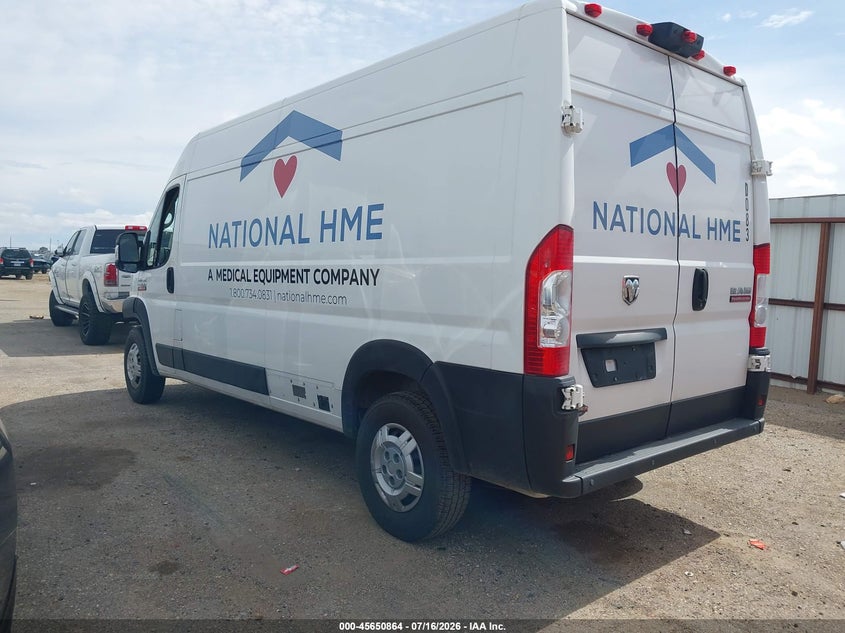 Vin: 3c6lrvdg5ne128246, lot: 46149419, ram promaster 2500 high roof 159 wb 20223
