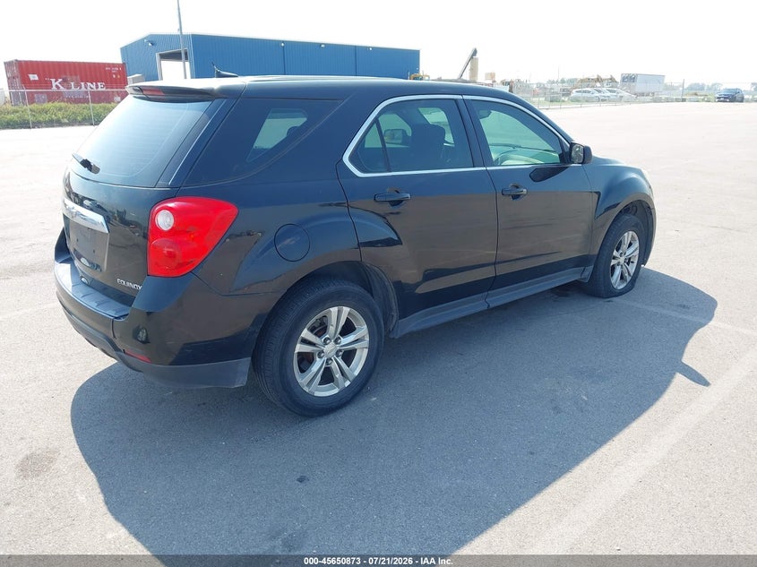 2012 Chevrolet Equinox Ls VIN: 2GNFLCEK6C6245787 Lot: 45650873