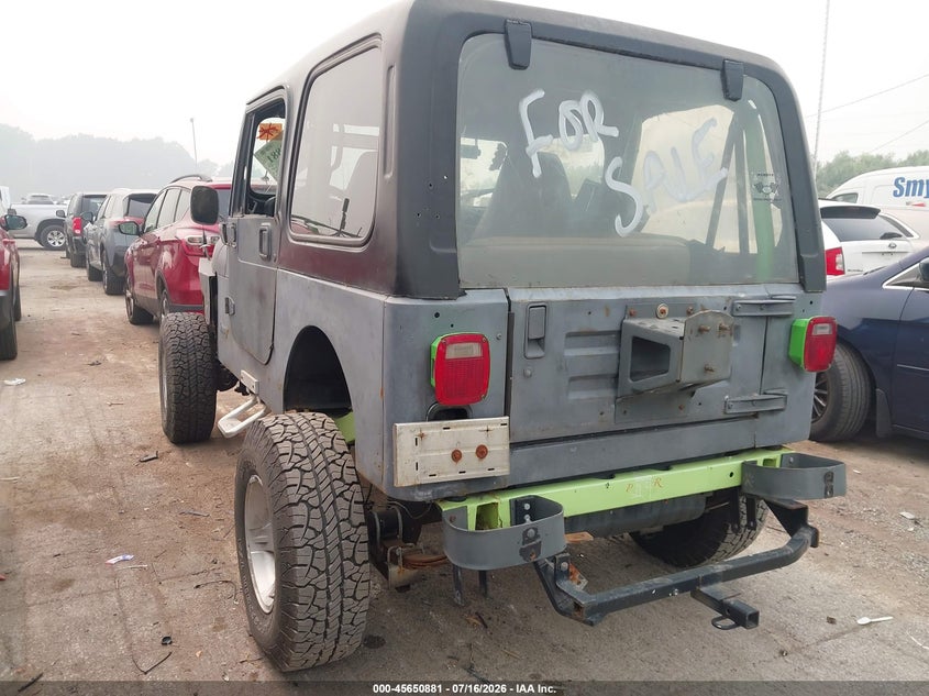 1995 JEEP WRANGLER / YJ auction photo 3