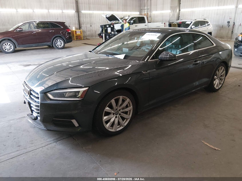 Vin: waulnaf57ja097603, lot: 46149451, audi a5 2.0t premium 20182