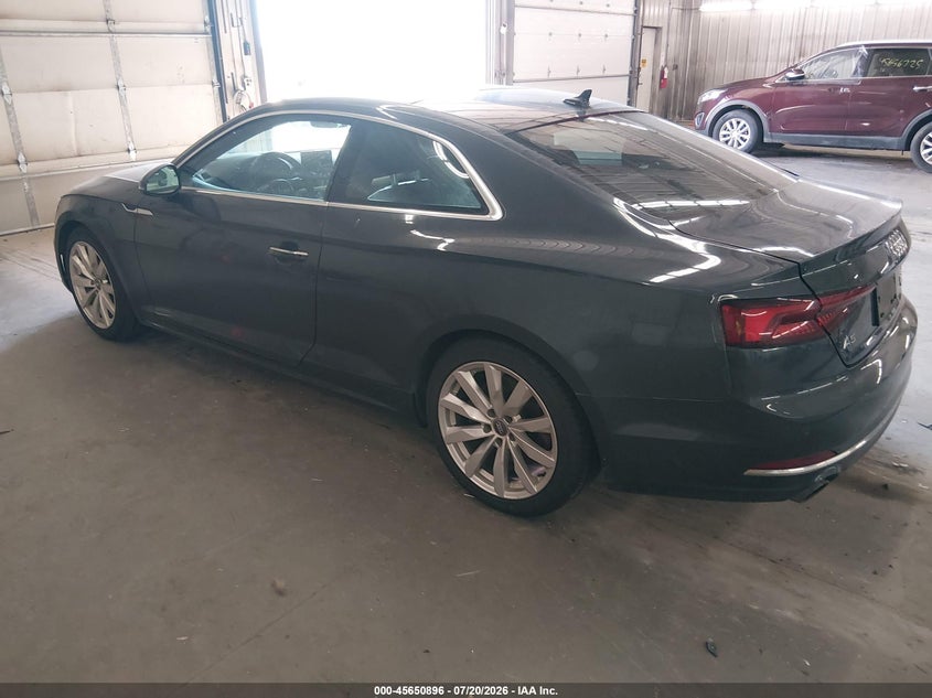 Vin: waulnaf57ja097603, lot: 46149451, audi a5 2.0t premium 20183