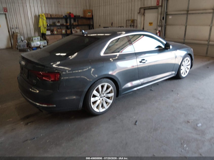 Vin: waulnaf57ja097603, lot: 46149451, audi a5 2.0t premium 20184