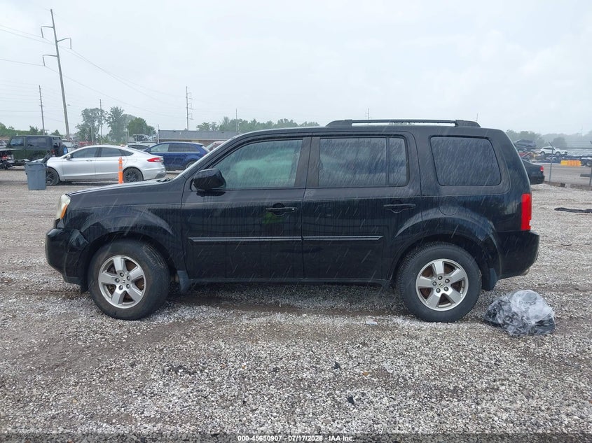 2011 Honda Pilot Ex VIN: 5FNYF4H42BB051259 Lot: 45650907