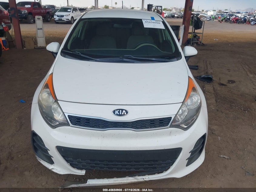 2016 Kia Rio Ex VIN: KNADN5A35G6645093 Lot: 45650908