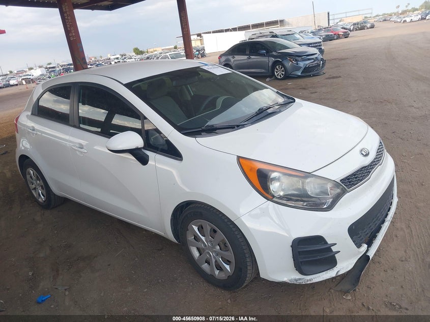 2016 Kia Rio Ex VIN: KNADN5A35G6645093 Lot: 45650908