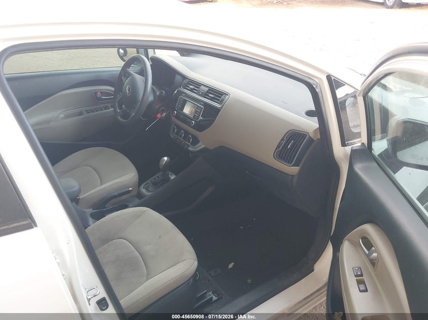 2016 Kia Rio Ex VIN: KNADN5A35G6645093 Lot: 45650908