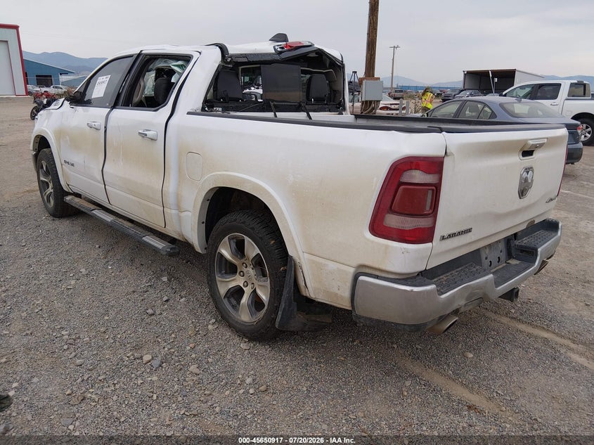 Vin: 1c6srfjt5nn259546, lot: 46149472, ram 1500 laramie  4x4 5'7 box 20223