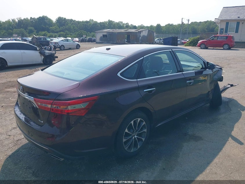 2018 Toyota Avalon Xle VIN: 4T1BK1EB6JU284274 Lot: 45650929