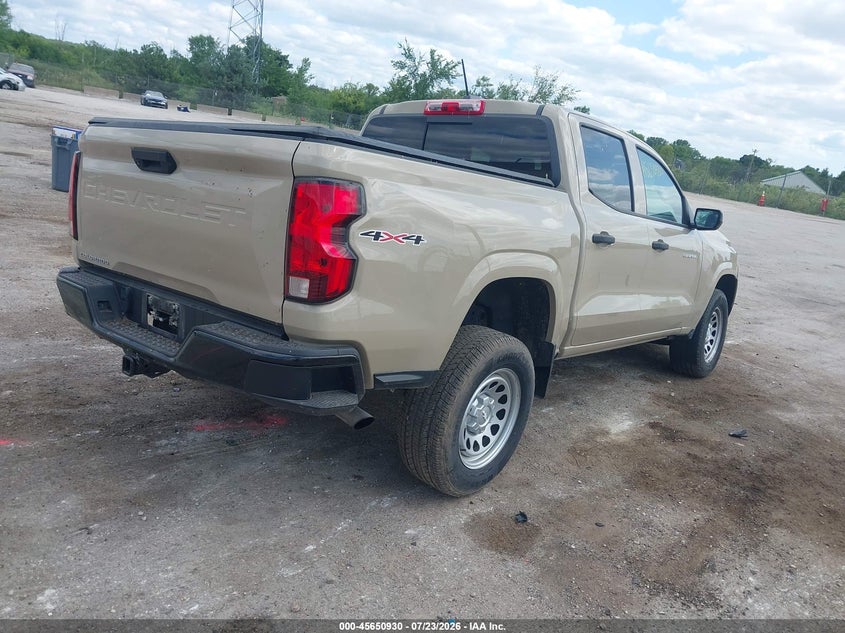 Vin: 1gcptbek1p1174529, lot: 46149485, chevrolet colorado 4wd  short box wt 20234