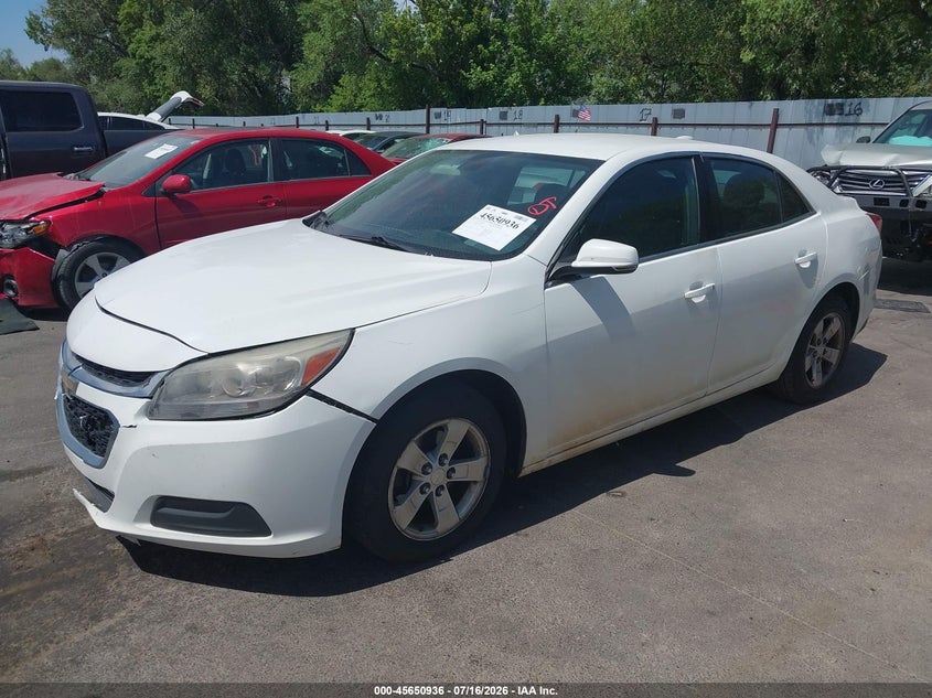2016 Chevrolet Malibu, Right Side, IAAI, VIN 1G11C5SA3GF160226 — photo 2