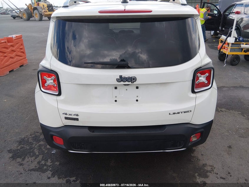 2016 Jeep Renegade Limited VIN: ZACCJBDT3GPD16846 Lot: 45650973