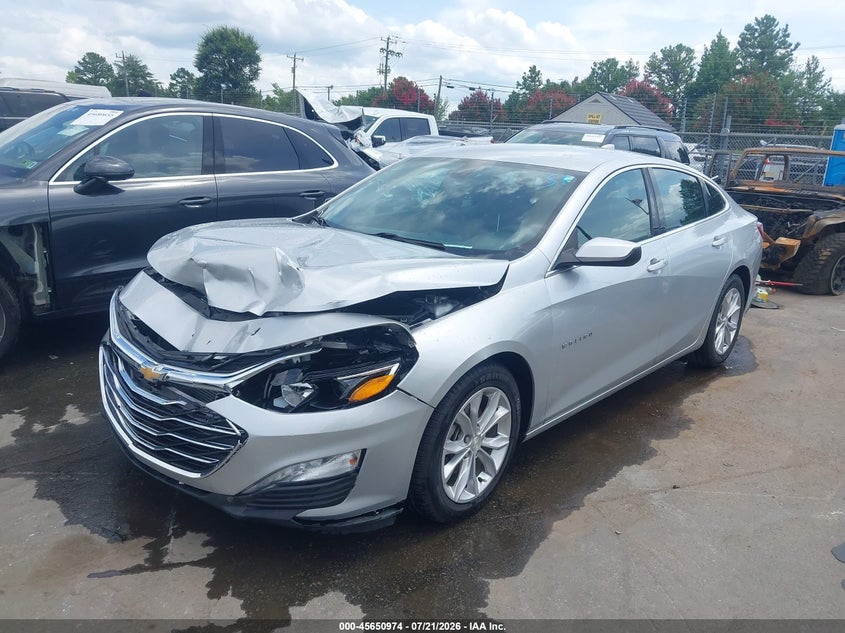2021 Chevrolet Malibu Fwd Lt VIN: 1G1ZD5ST6MF037906 Lot: 45650974