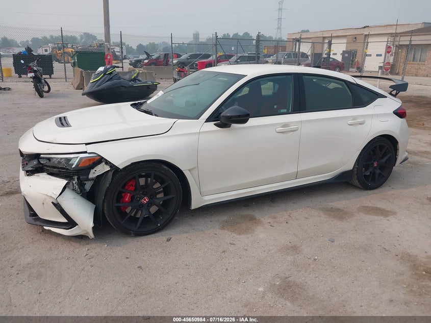 Vin: jhmfl5g4xsx004136, lot: 46149539, honda civic type r 20252