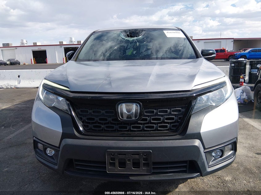 2019 Honda Passport Ex-L VIN: 5FNYF7H52KB007465 Lot: 45650986