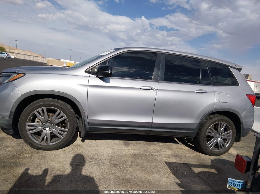 2019 Honda Passport Ex-L VIN: 5FNYF7H52KB007465 Lot: 45650986