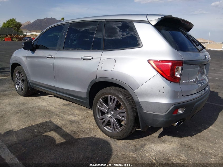 2019 Honda Passport Ex-L VIN: 5FNYF7H52KB007465 Lot: 45650986