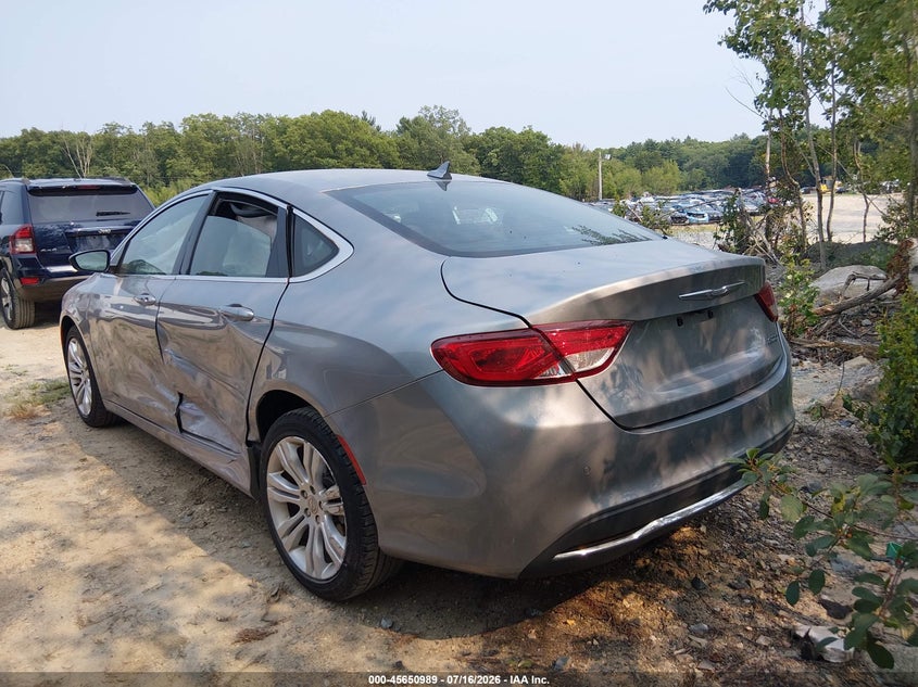 2015 CHRYSLER 200 auction photo 3