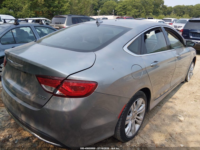 2015 CHRYSLER 200 auction photo 4